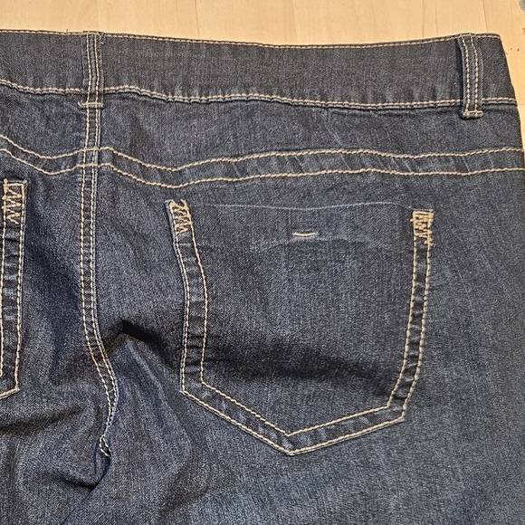 Torrid Denim Skinny Sophia Jegging Stretch Dark Rinse Jeans size 22 Tall - Picture 5 of 7
